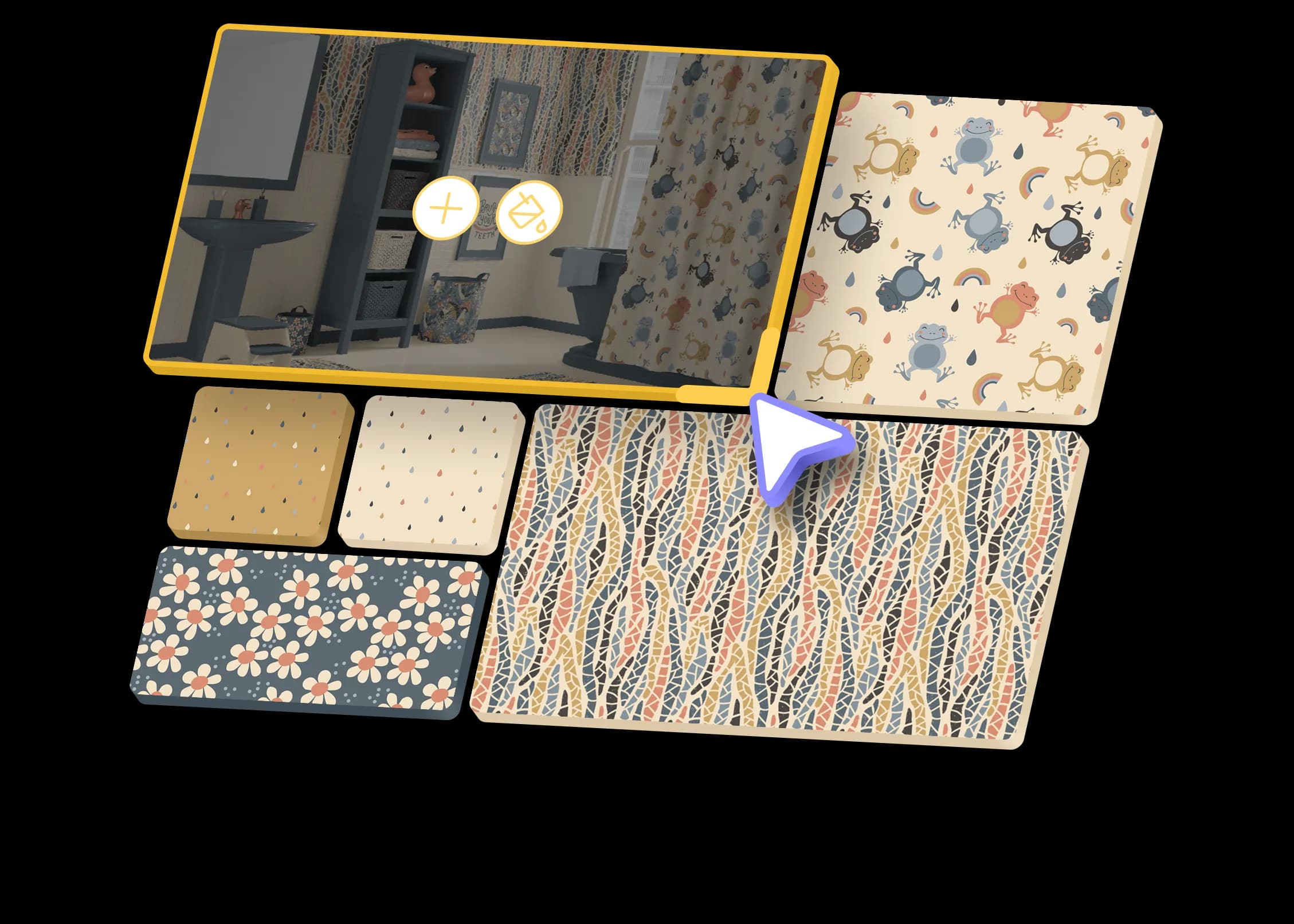 Bento grid layout preview