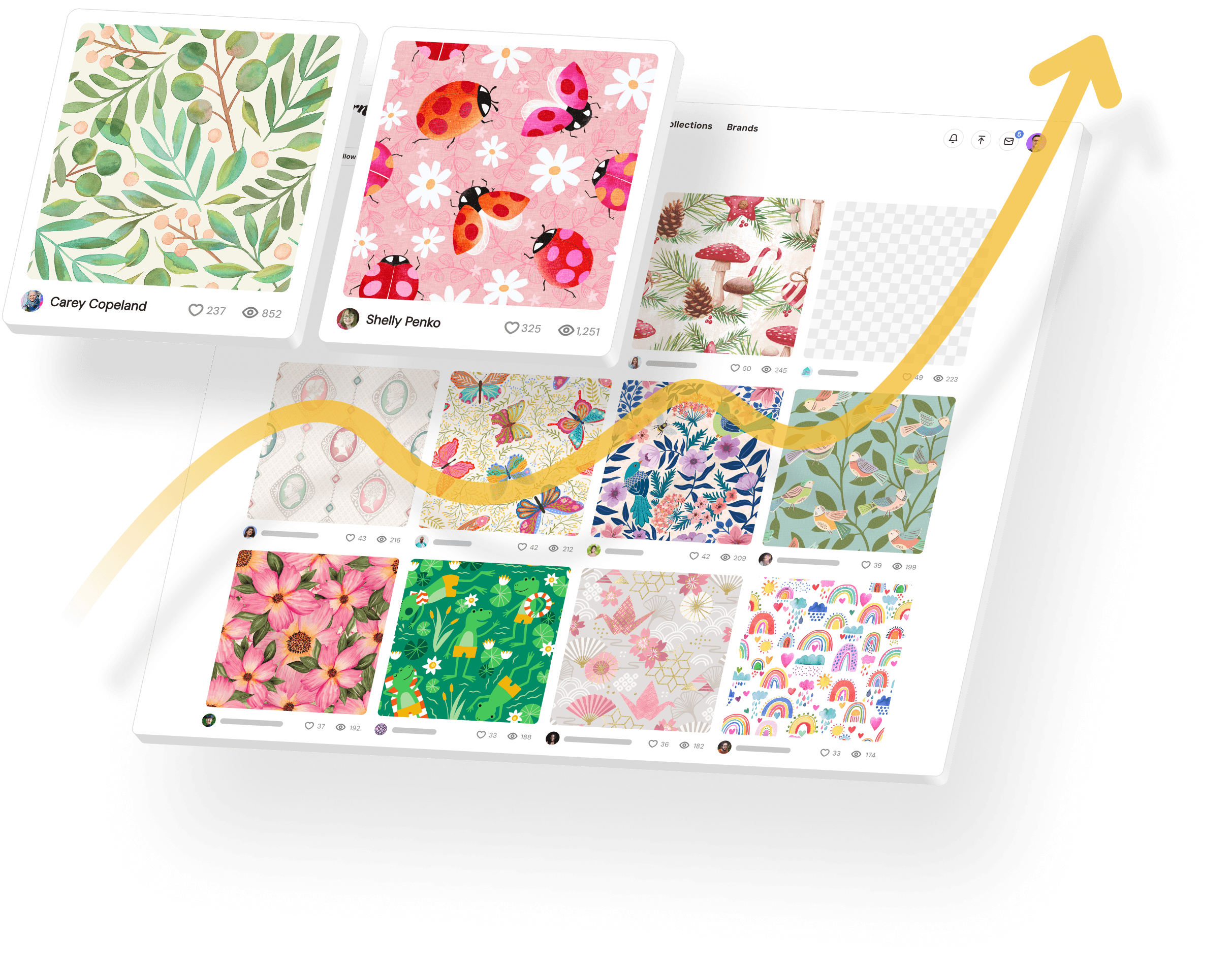 Pattern discovery interface preview